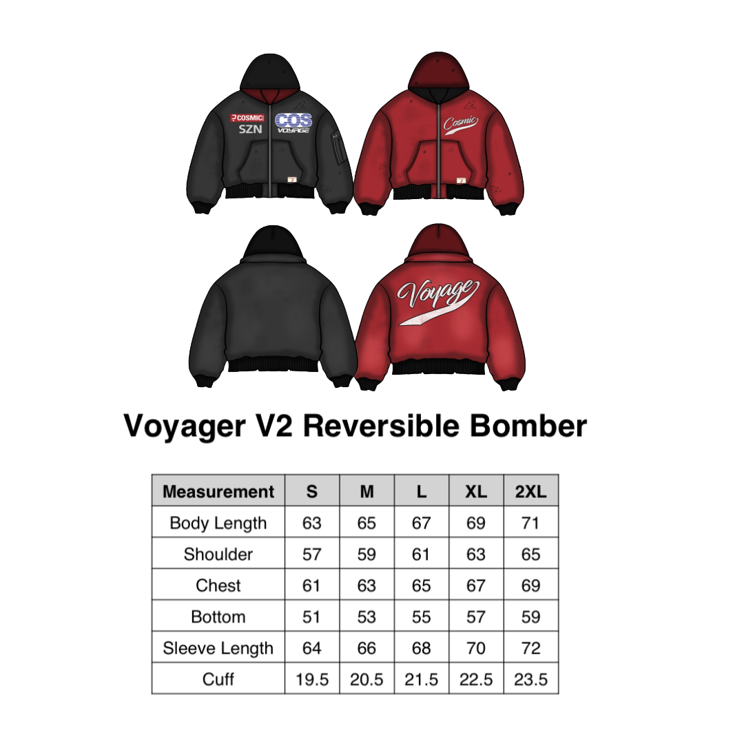 Voyager V2 Reversible Bomber Jacket