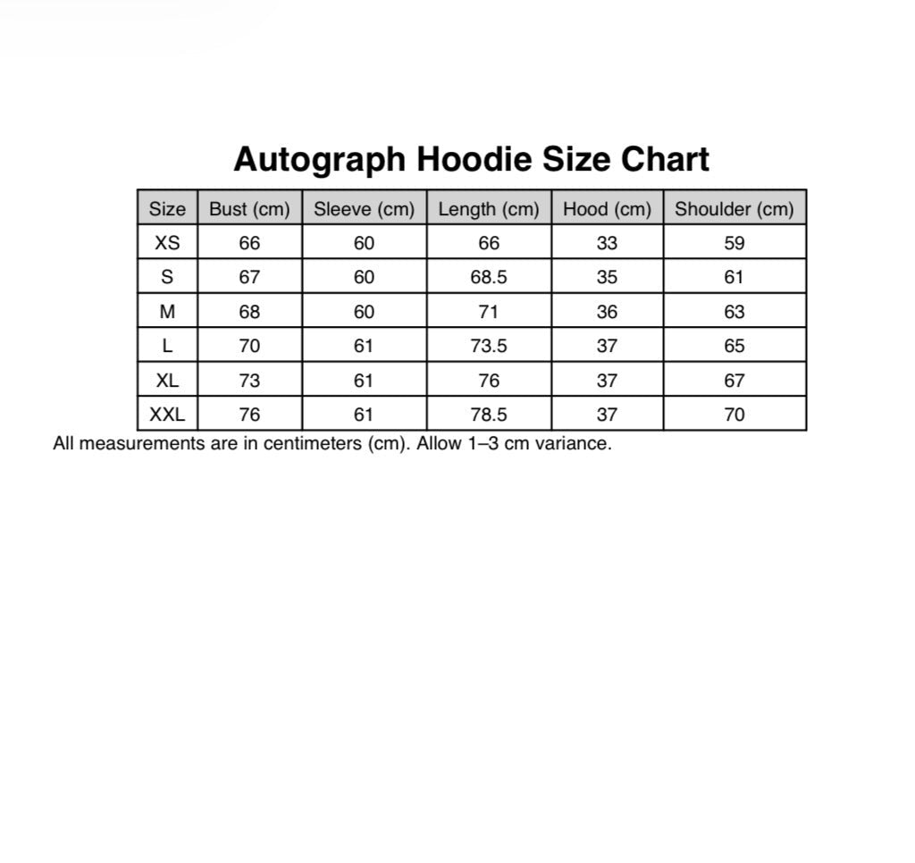 Autograph Hoodie