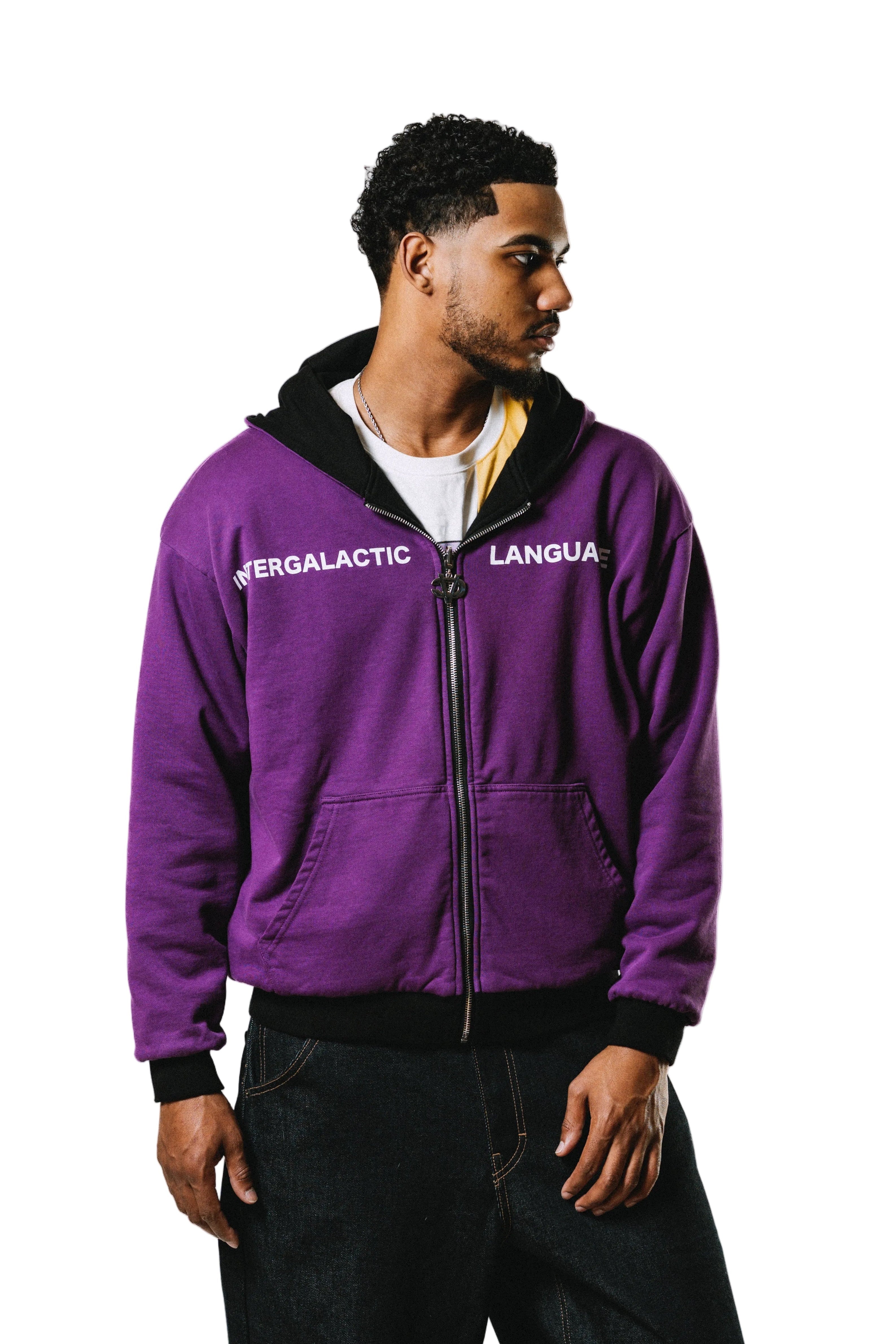 Cryptic Hazard Reversible Hoodie – Cosmic Voyage