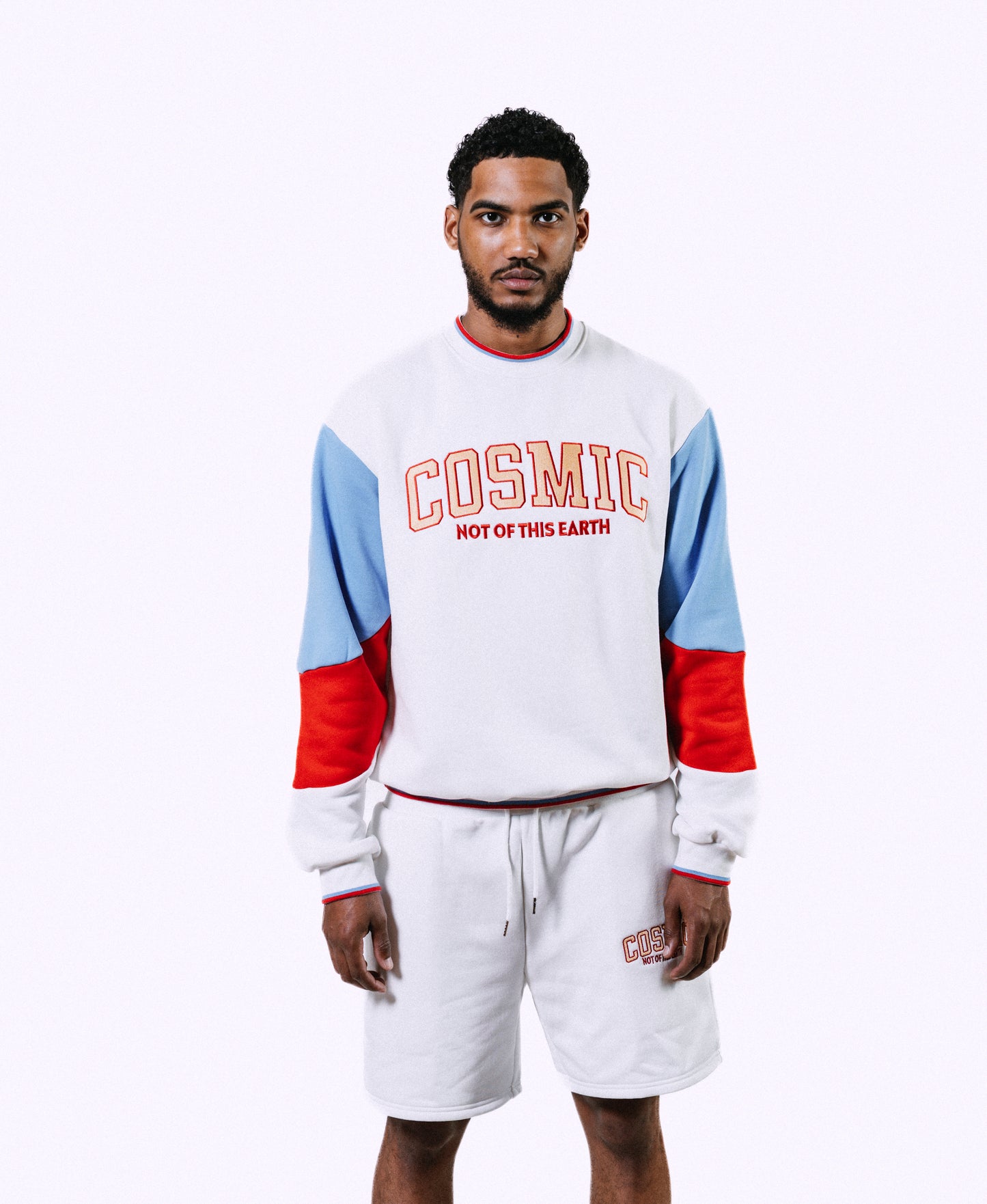 Cosmic University Crewneck Top
