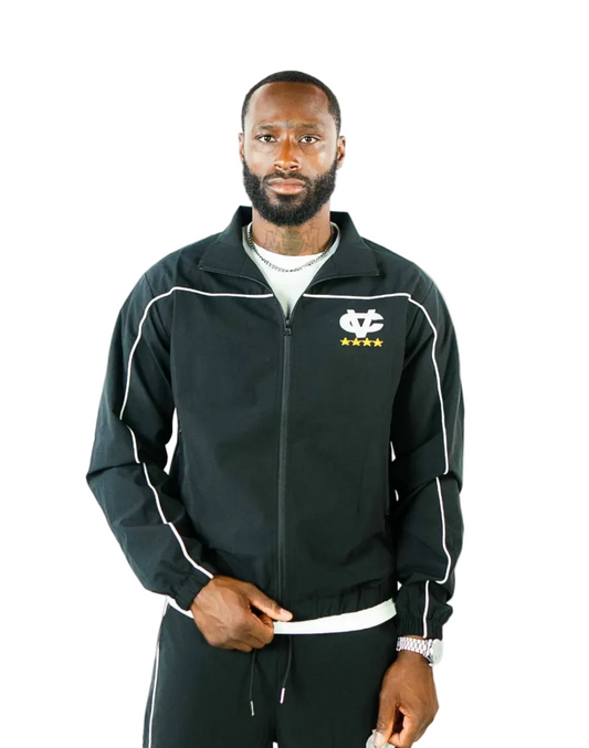 CV Captain Patch Jacket Black