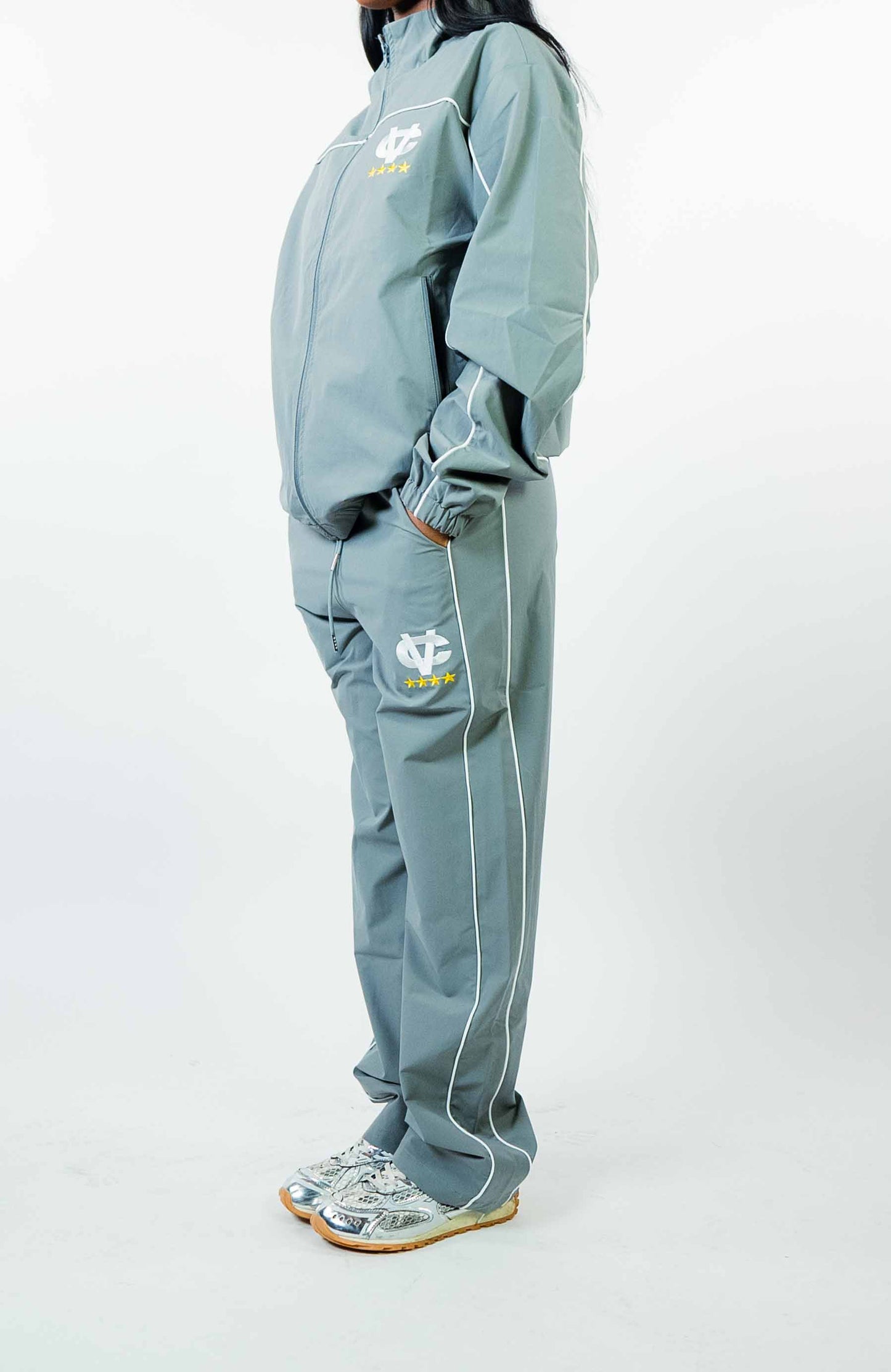 CV Captain Patch Gray Track Suit