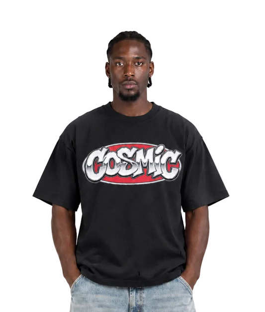 Cosmic Metallic T-shirt Black