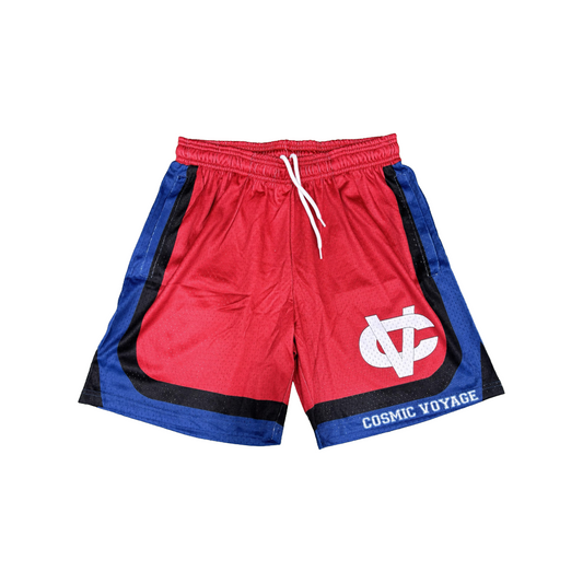 Voyager Hoop Shorts Red