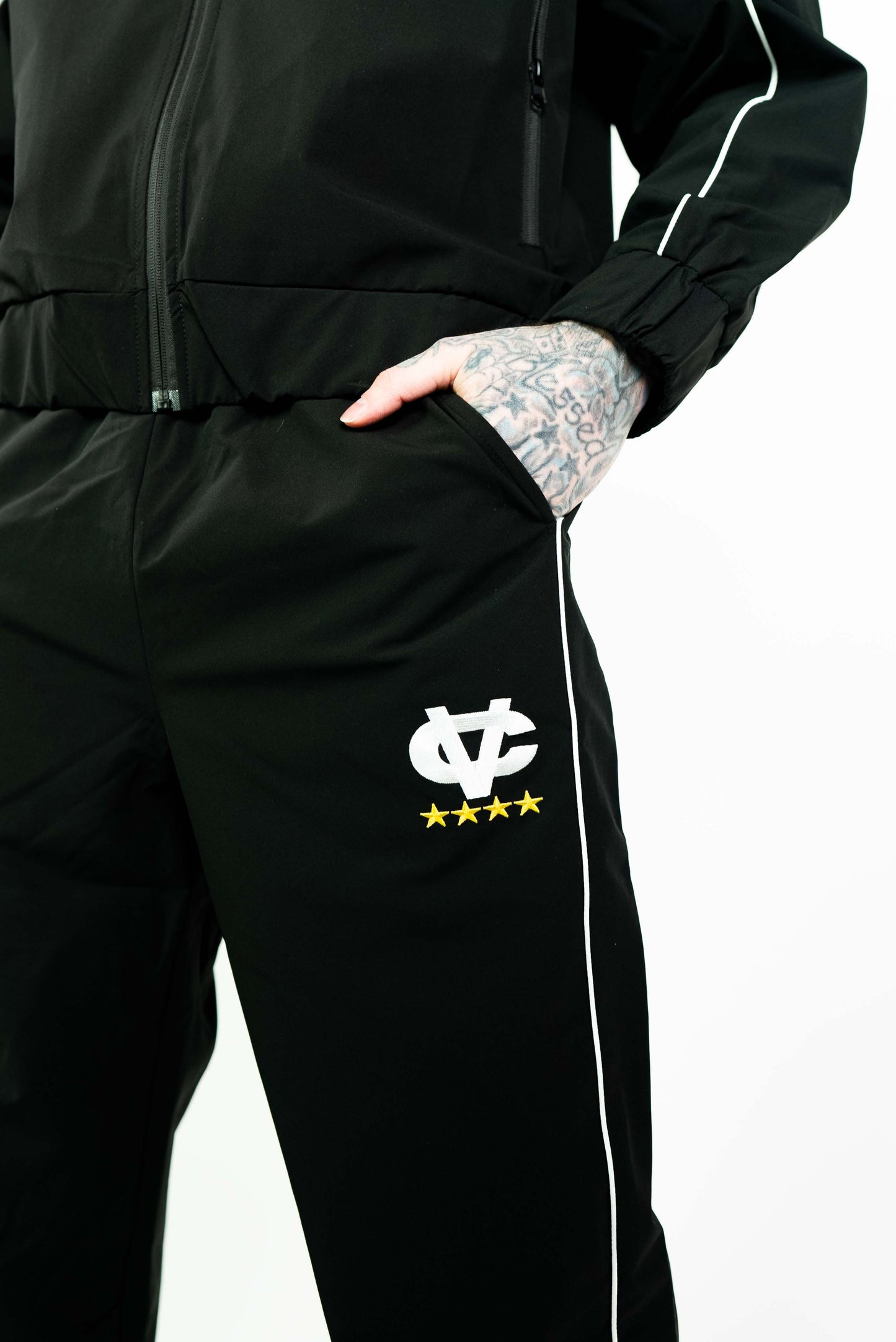 CV Captain Patch Black Track Suit