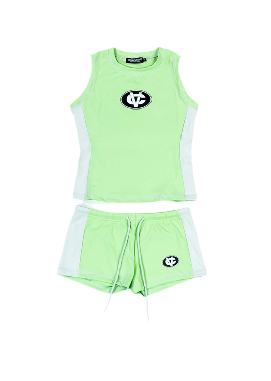 Cosmic Girl 2-Piece Active Set Green